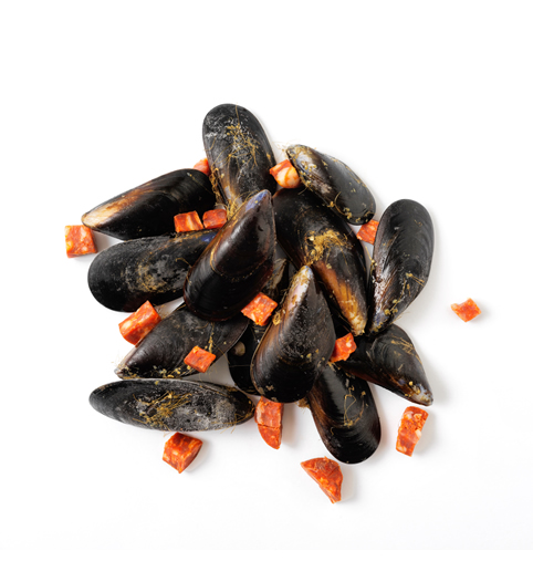 De mejillones y chorizo